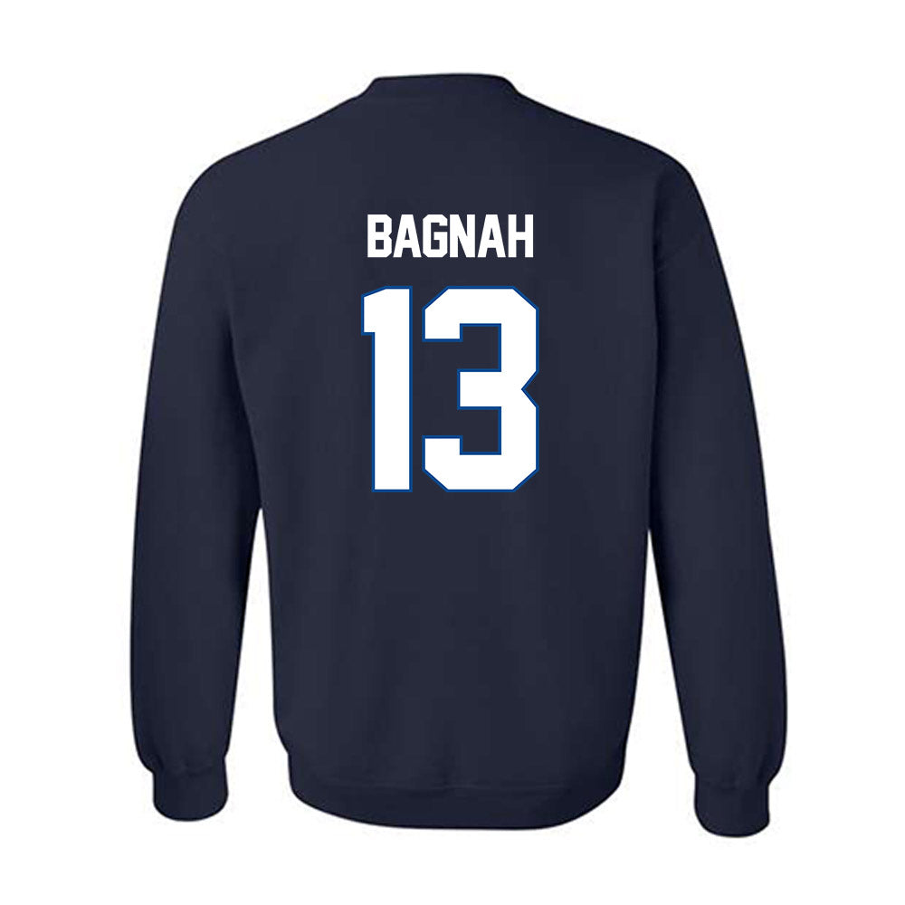 BYU - NCAA Football : Isaiah Bagnah - Navy Classic Shersey Sweatshirt