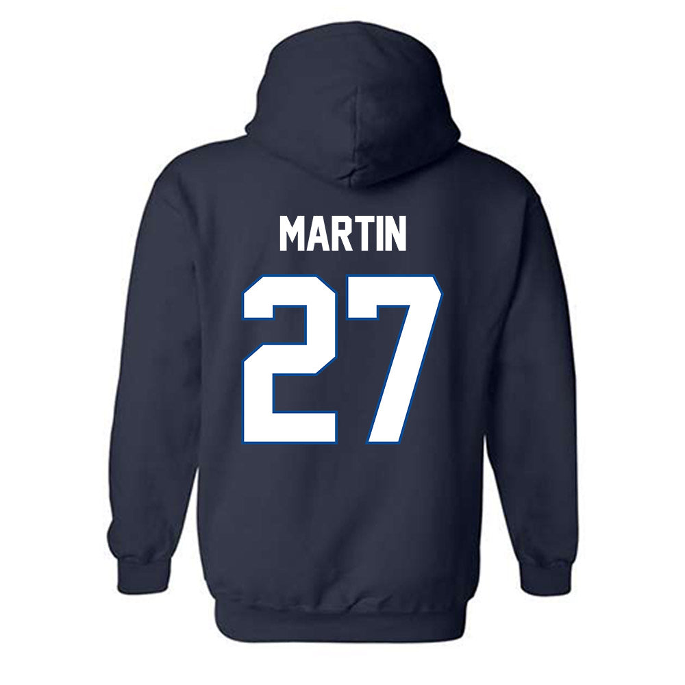 BYU - NCAA Football : Lj Martin - Hooded Sweatshirt Generic Shersey