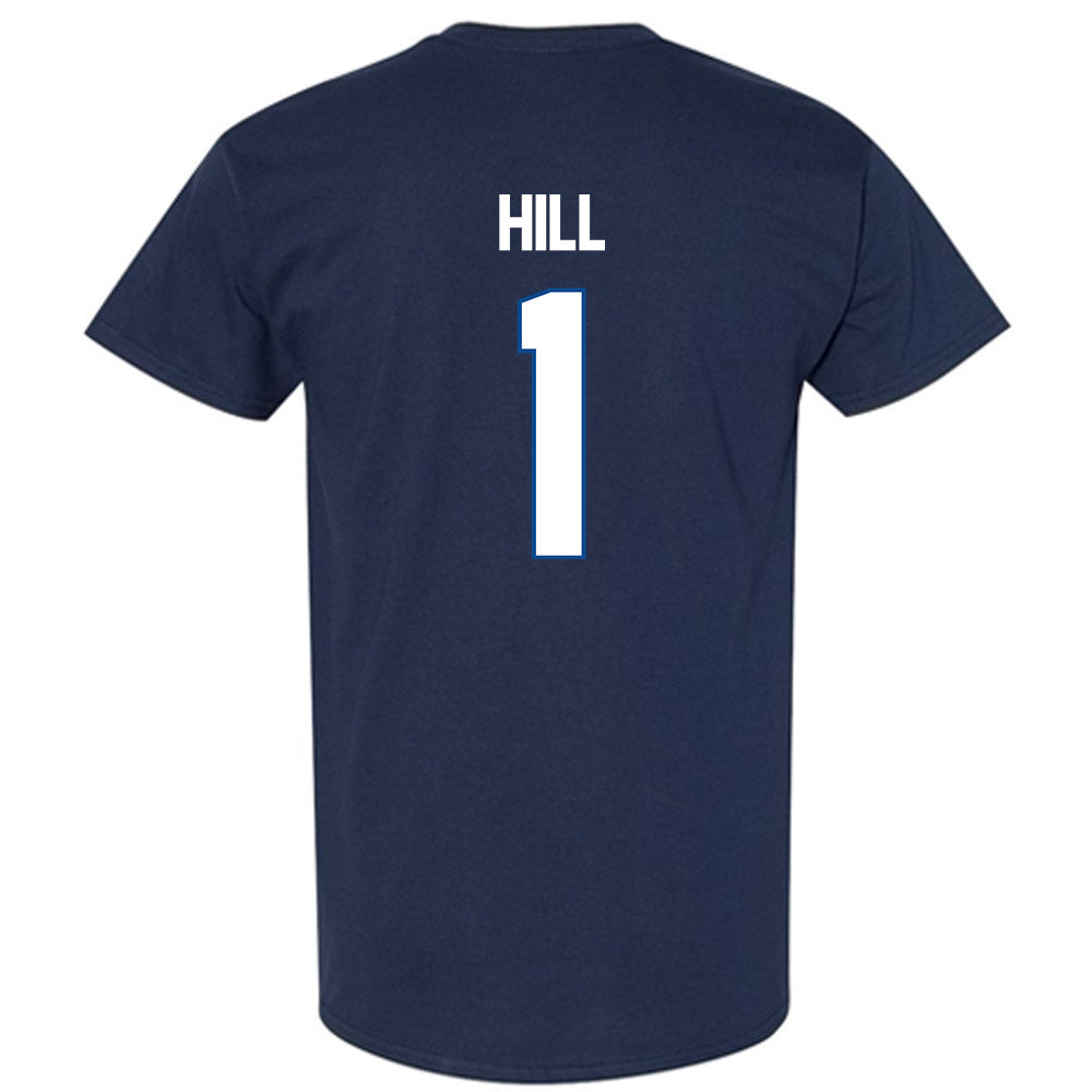 BYU - NCAA Football : Keanu Hill - Navy Classic Shersey Short Sleeve T-Shirt