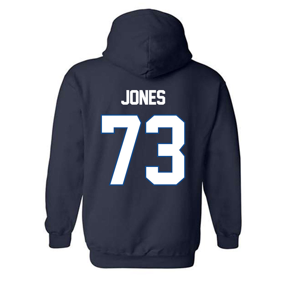 BYU - NCAA Football : Weston Jones - Hooded Sweatshirt Generic Shersey