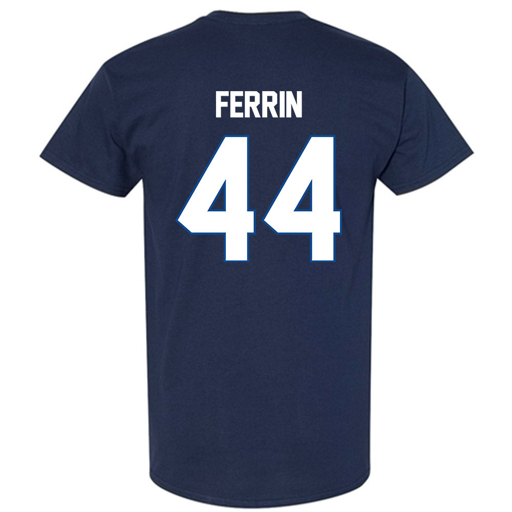 BYU - NCAA Football : Will Ferrin - Navy Classic Shersey Short Sleeve T-Shirt