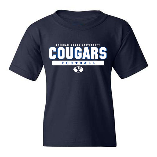 BYU - NCAA Football : Connor Pay - Navy Classic Shersey Youth T-Shirt