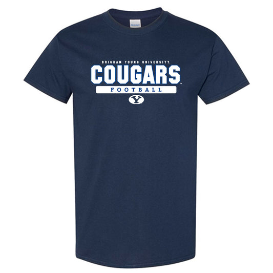 BYU - NCAA Football : Raider Damuni - Navy Classic Shersey Short Sleeve T-Shirt