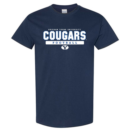 BYU - NCAA Football : Tyler Batty - Navy Classic Shersey Short Sleeve T-Shirt