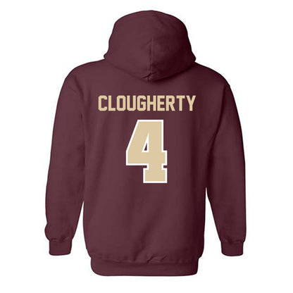 Boston College - NCAA Women's Ice Hockey : Keri Clougherty - Hooded Sweatshirt Classic Shersey