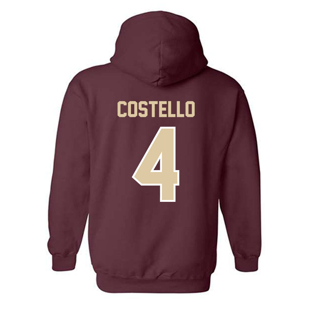 Boston College - NCAA Women's Soccer : Sarai Costello - Maroon Classic Hooded Sweatshirt