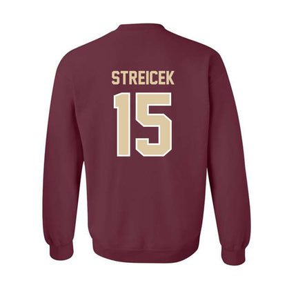 Boston College - NCAA Women's Soccer : Aislin Streicek - Maroon Classic Sweatshirt