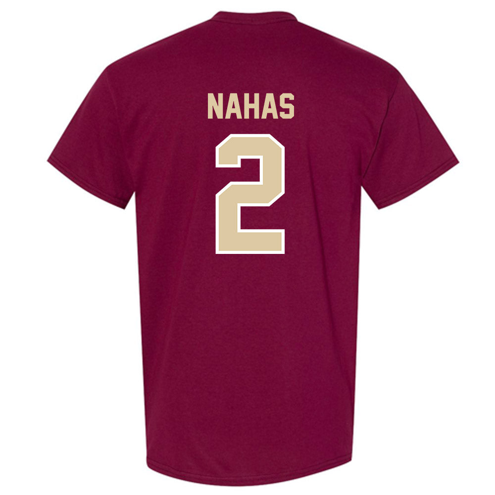 Boston College - NCAA Women's Soccer : Eva Nahas - Maroon Classic Short Sleeve T-Shirt