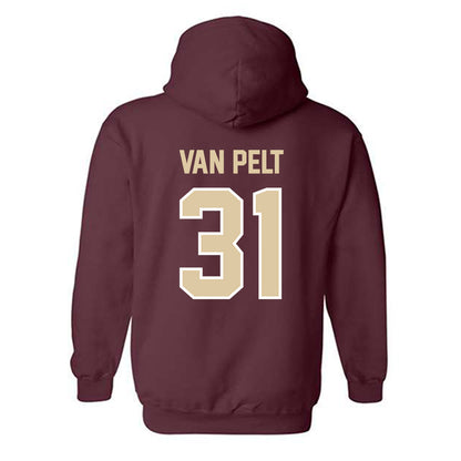 Boston College - NCAA Women's Soccer : Casey Van Pelt - Maroon Classic Hooded Sweatshirt