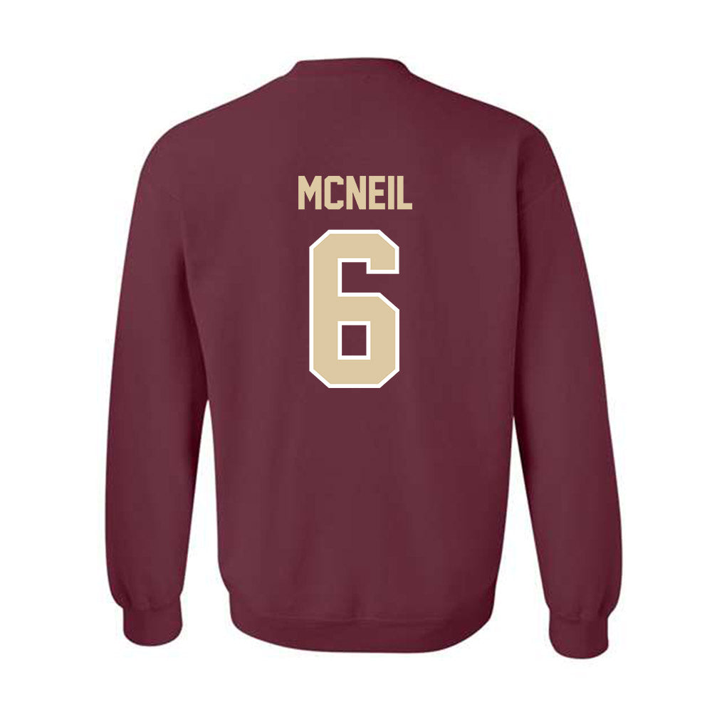 Boston College - NCAA Women's Soccer : Ava McNeil - Maroon Classic Sweatshirt