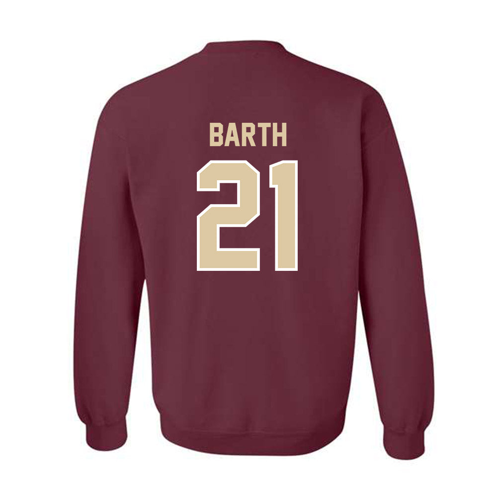 Boston College - NCAA Women's Soccer : Andrea Barth - Maroon Classic Sweatshirt