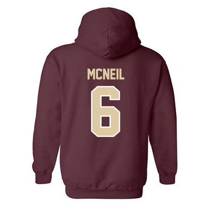 Boston College - NCAA Women's Soccer : Ava McNeil - Maroon Classic Hooded Sweatshirt