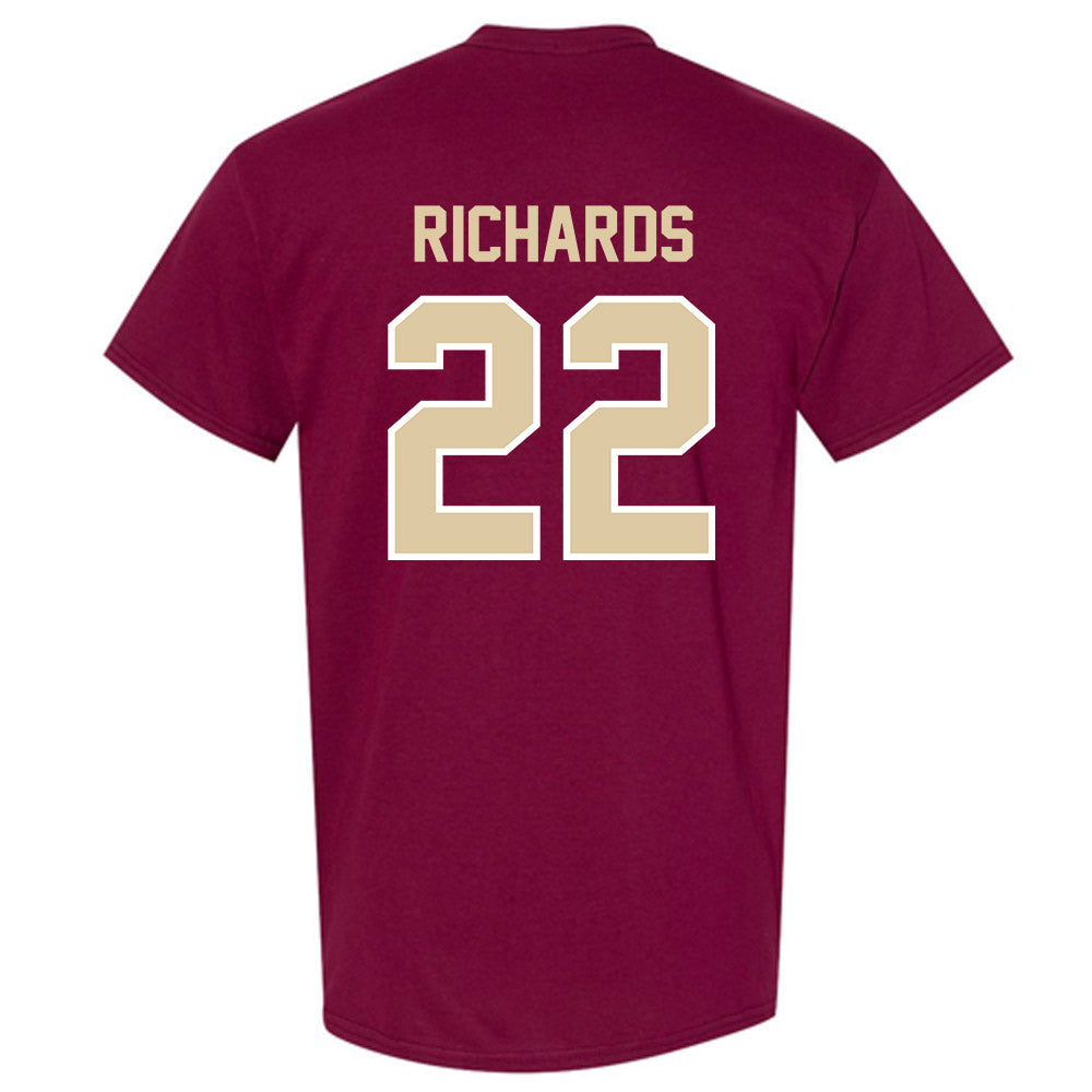 Boston College - NCAA Women's Soccer : Ella Richards - Maroon Classic Short Sleeve T-Shirt