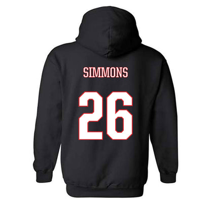 UConn - NCAA Baseball : Terrence Simmons - Hooded Sweatshirt Classic Shersey