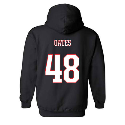 UConn - NCAA Baseball : Michael Oates - Hooded Sweatshirt Classic Shersey