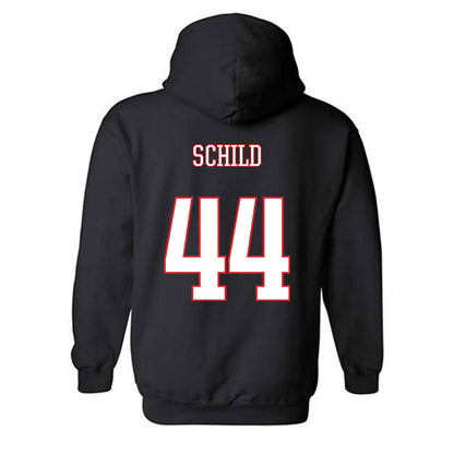 UConn - NCAA Baseball : Ben Schild - Hooded Sweatshirt Classic Shersey