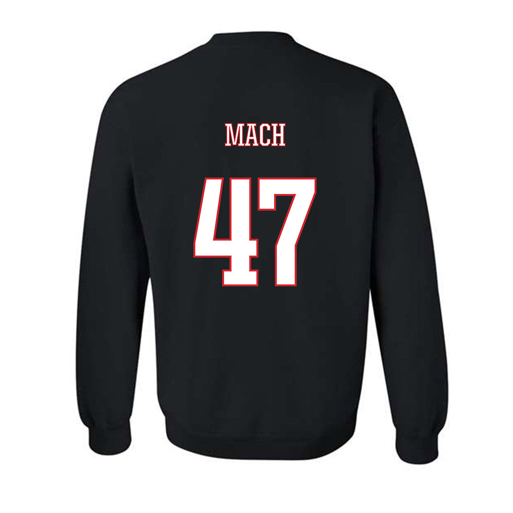 UConn - NCAA Baseball : Alex Mach - Crewneck Sweatshirt Classic Shersey