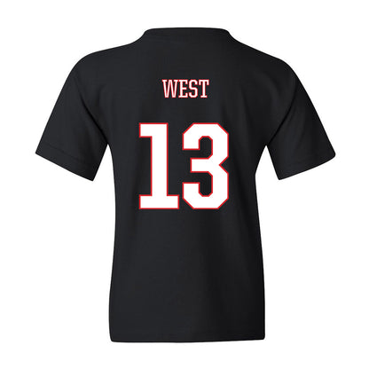UConn - NCAA Baseball : Charlie West - Youth T-Shirt Classic Shersey