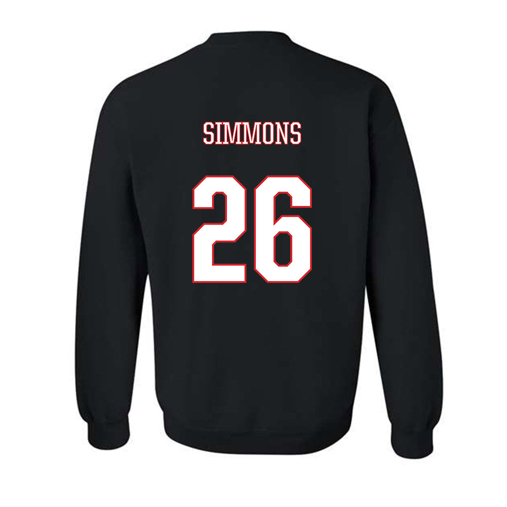 UConn - NCAA Baseball : Terrence Simmons - Crewneck Sweatshirt Classic Shersey
