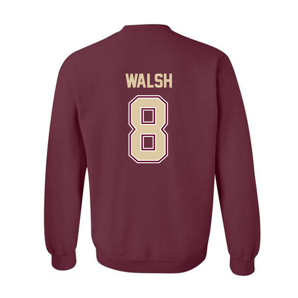 Boston College - NCAA Baseball : Barry Walsh - Crewneck Sweatshirt Classic Shersey