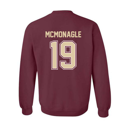 Boston College - NCAA Baseball : Brian McMonagle - Crewneck Sweatshirt Classic Shersey