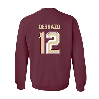 Boston College - NCAA Baseball : Owen DeShazo - Crewneck Sweatshirt Classic Shersey