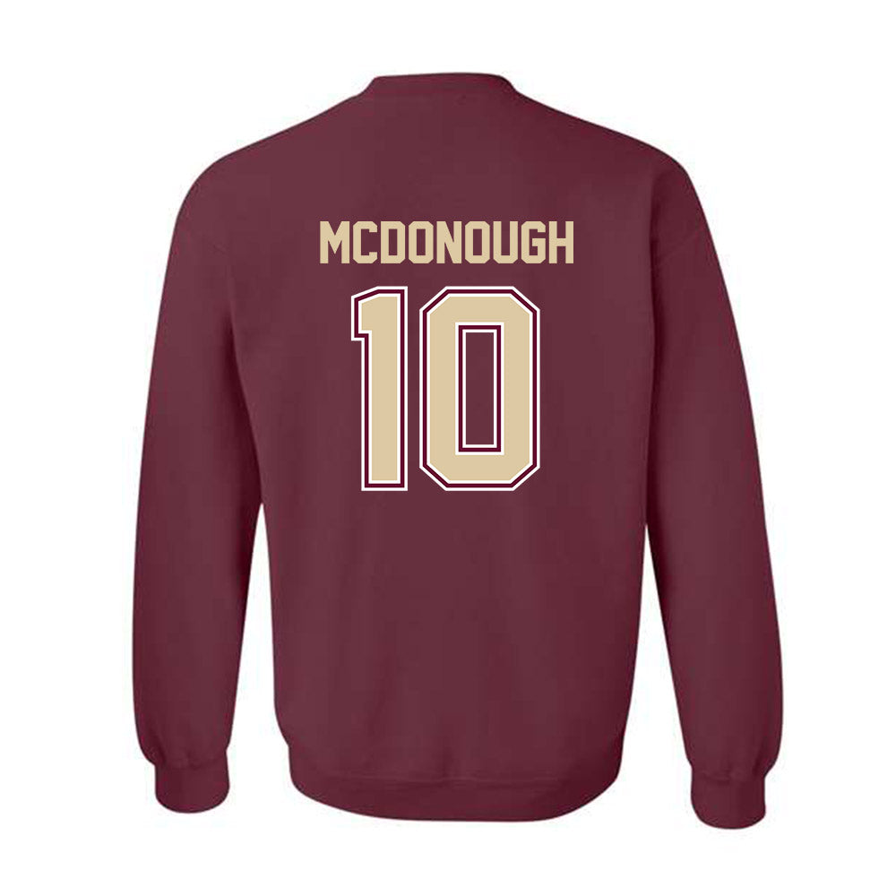 Boston College - NCAA Softball : Darien McDonough - Crewneck Sweatshirt Classic Shersey