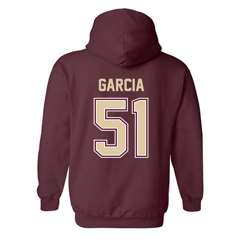 Boston College - NCAA Baseball : Esteban Garcia - Hooded Sweatshirt Classic Shersey