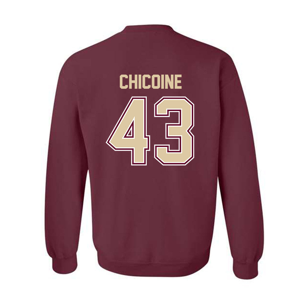 Boston College - NCAA Baseball : Bobby Chicoine - Crewneck Sweatshirt Classic Shersey