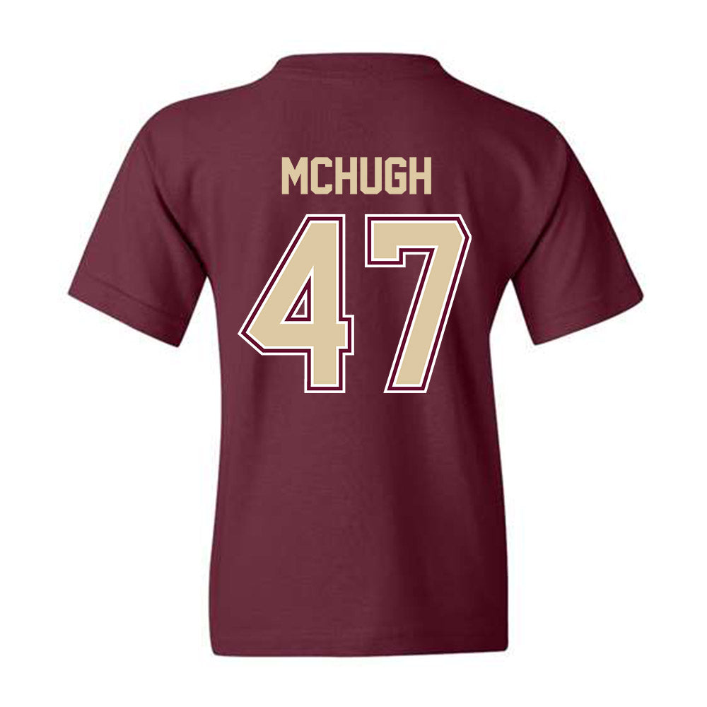 Boston College - NCAA Baseball : Nate Mchugh - Youth T-Shirt Classic Shersey