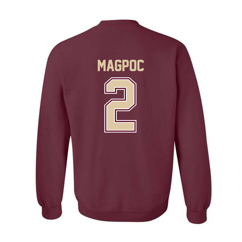 Boston College - NCAA Baseball : Adam Magpoc - Crewneck Sweatshirt Classic Shersey