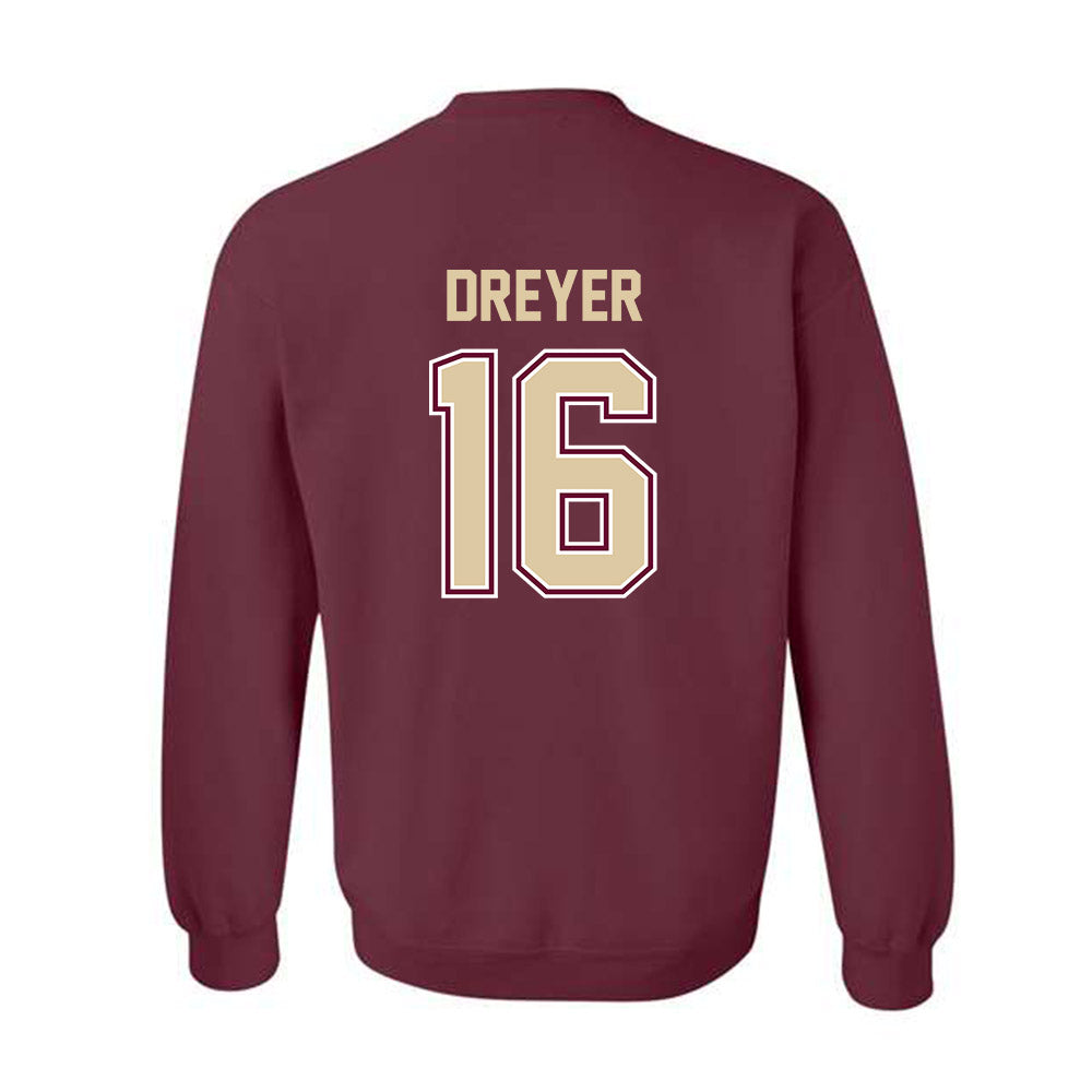 Boston College - NCAA Baseball : Connor Dreyer - Crewneck Sweatshirt Classic Shersey