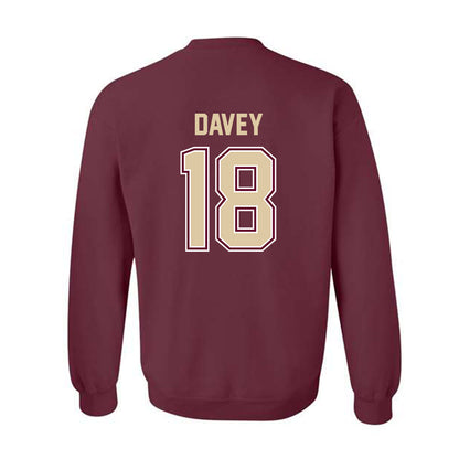 Boston College - NCAA Men's Ice Hockey : Paul Davey - Crewneck Sweatshirt Classic Shersey