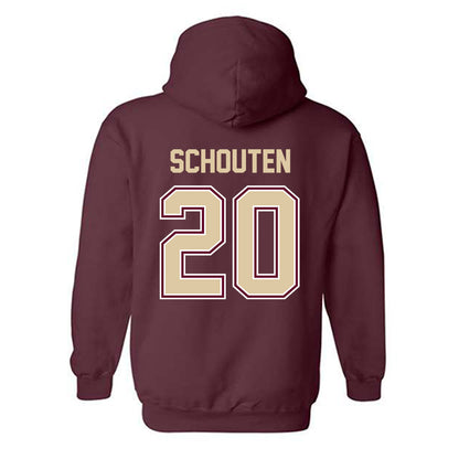 Boston College - NCAA Softball : Meghan Schouten - Hooded Sweatshirt Classic Shersey