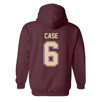 Boston College - NCAA Softball : Kali Case - Hooded Sweatshirt Classic Shersey