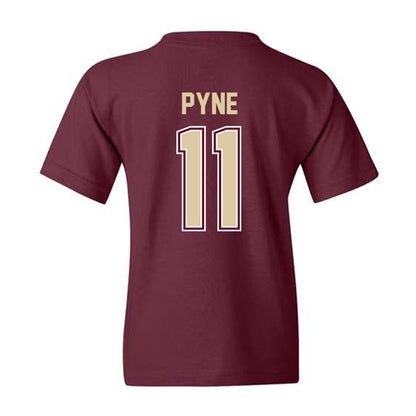 Boston College - NCAA Women's Ice Hockey : Katie Pyne - Youth T-Shirt Classic Shersey