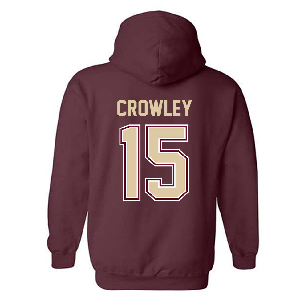 Boston College - NCAA Baseball : Aidan Crowley - Hooded Sweatshirt Classic Shersey