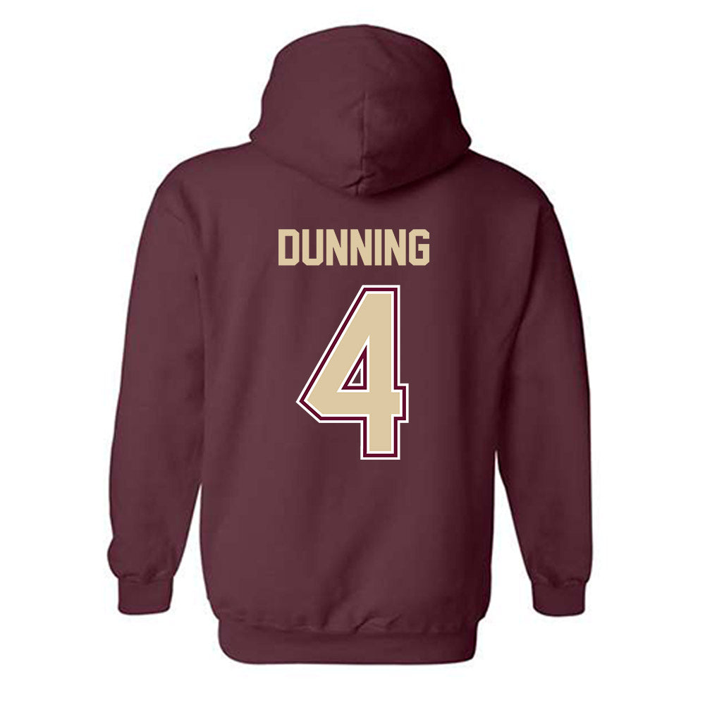 Boston College - NCAA Softball : Abby Dunning - Hooded Sweatshirt Classic Shersey