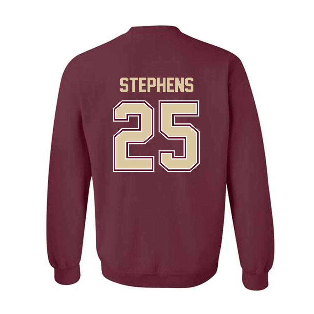 Boston College - NCAA Softball : Jordan Stephens - Crewneck Sweatshirt Classic Shersey