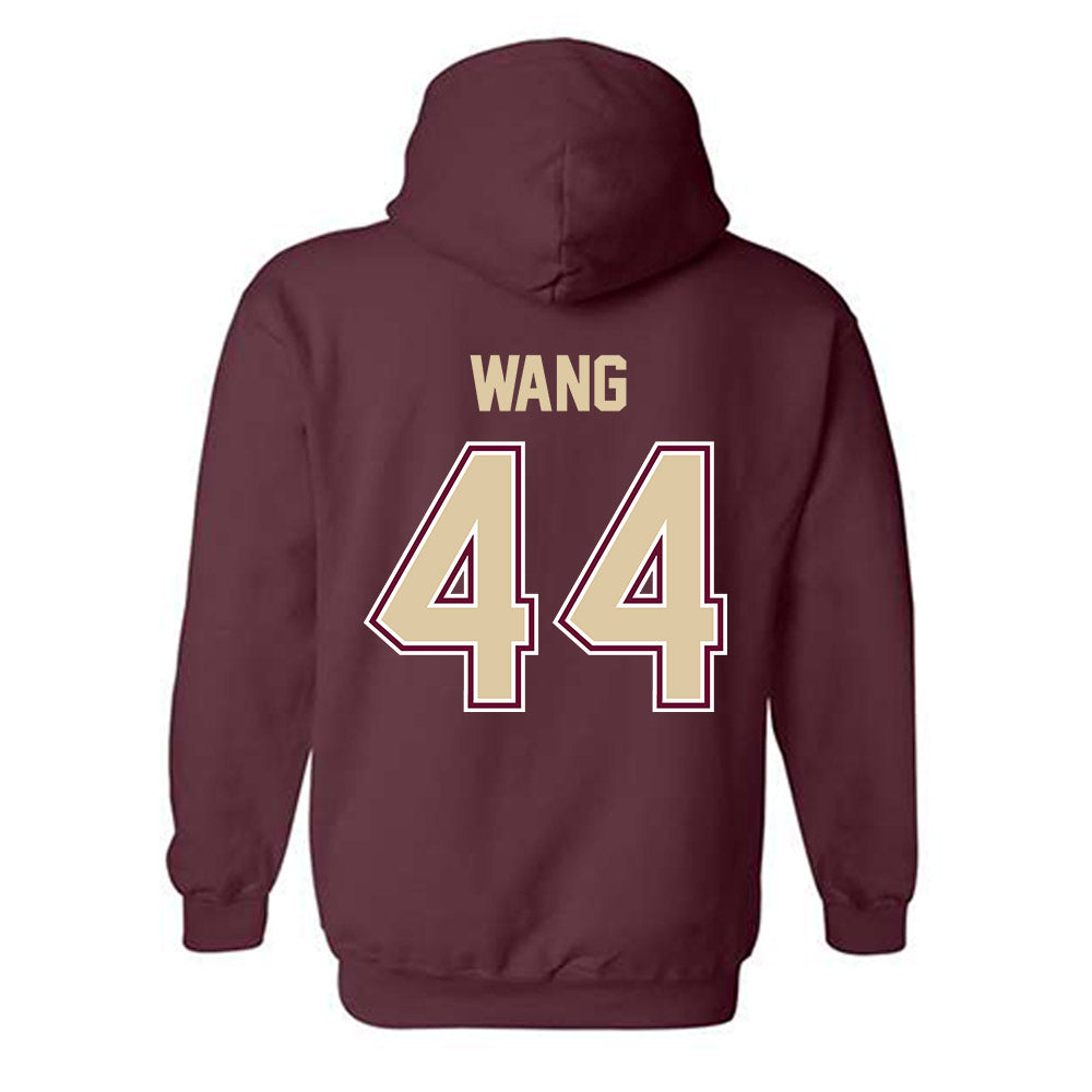 Boston College - NCAA Baseball : Nicholas Wang - Hooded Sweatshirt Classic Shersey