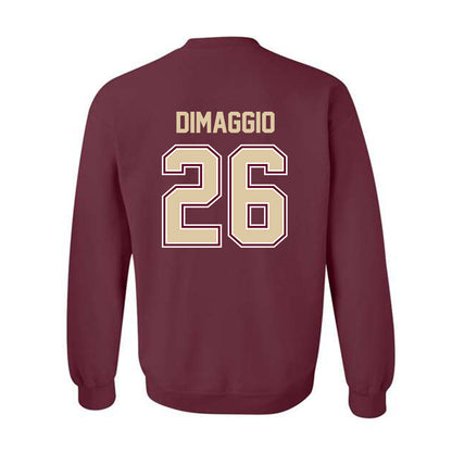 Boston College - NCAA Baseball : Ryan DiMaggio - Crewneck Sweatshirt Classic Shersey