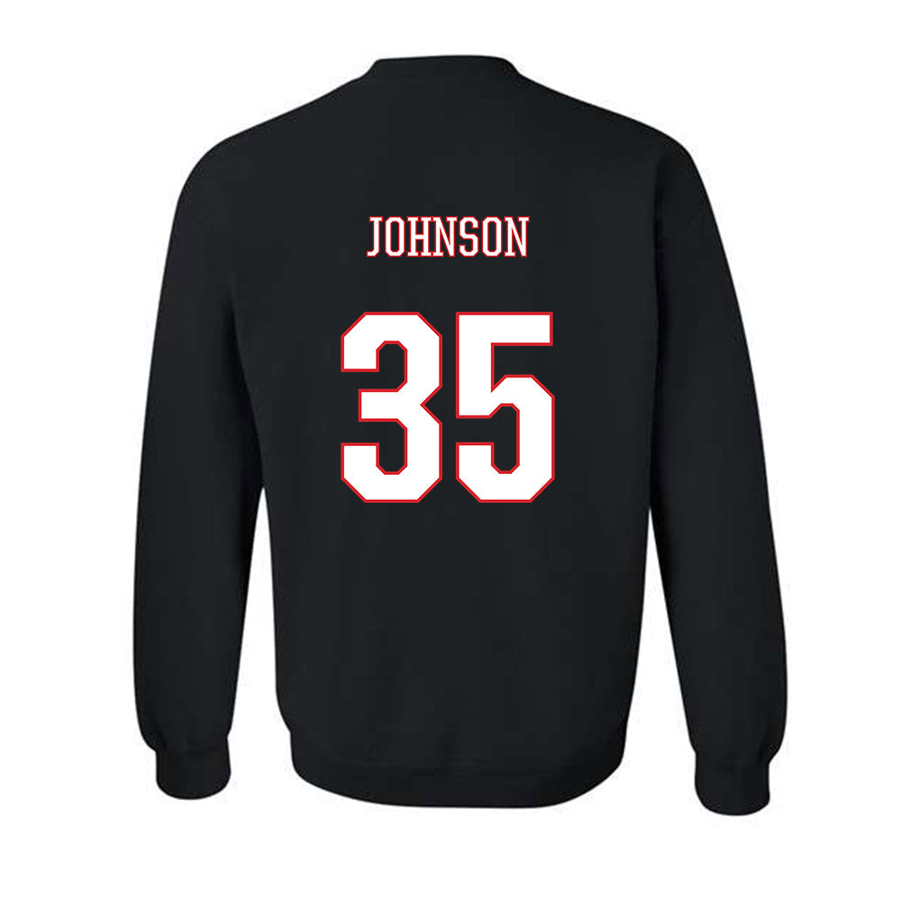 UConn - NCAA Men's Basketball : Samson Johnson - Crewneck Sweatshirt Classic Shersey