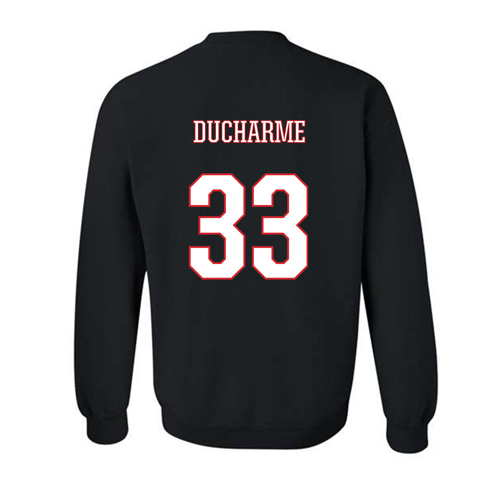 UConn - NCAA Women's Basketball : Caroline Ducharme - Crewneck Sweatshirt Classic Shersey