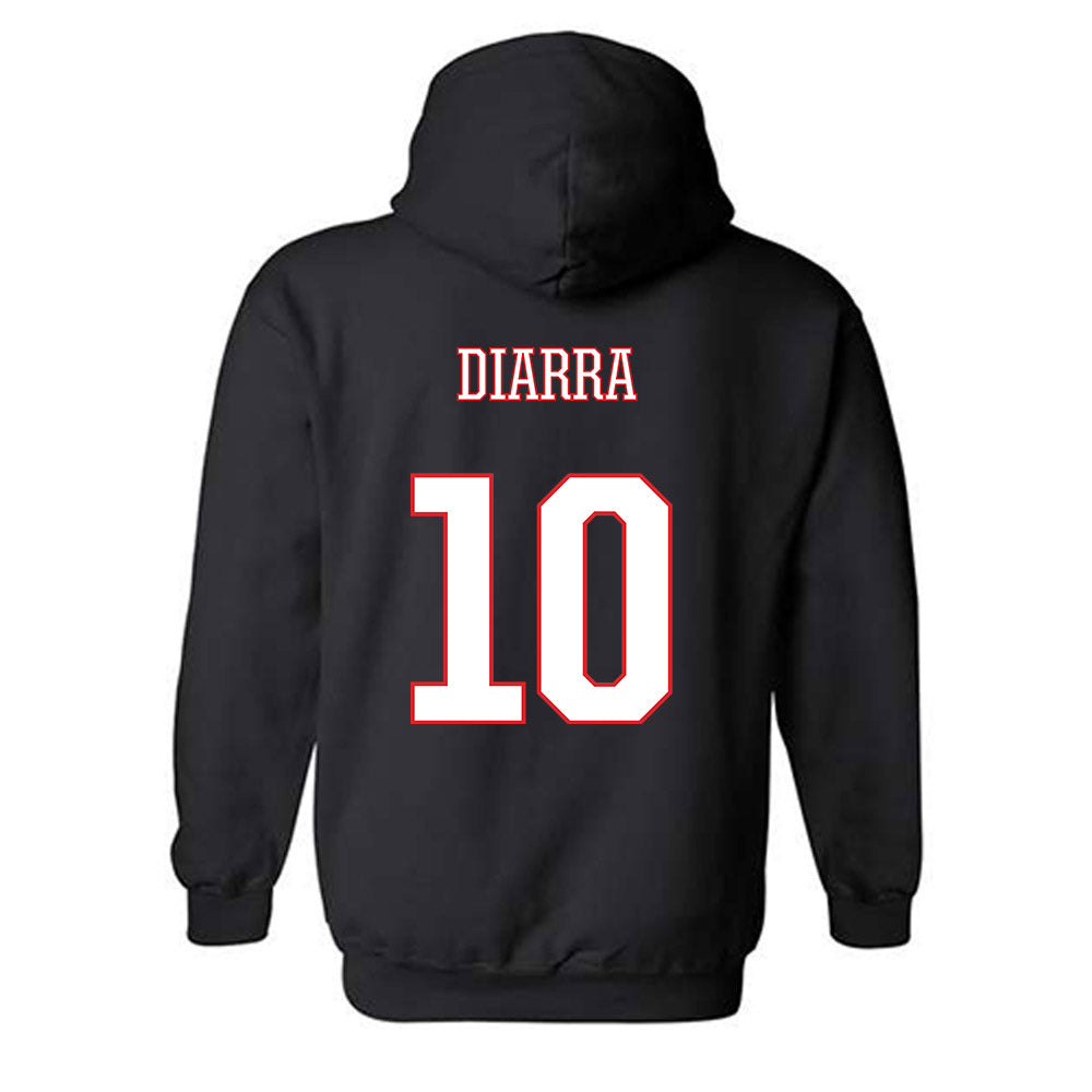 UConn - NCAA Men's Basketball : Hassan Diarra - Hooded Sweatshirt Classic Shersey