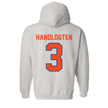 Florida - NCAA Men's Basketball : Micah Handlogten - Hooded Sweatshirt Classic Shersey