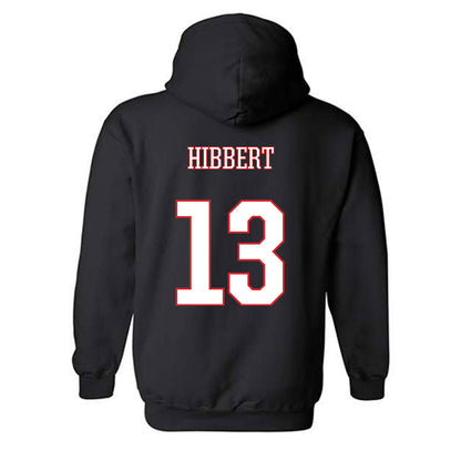 UConn - NCAA Men's Soccer : Jayden Hibbert - Hooded Sweatshirt Classic Shersey