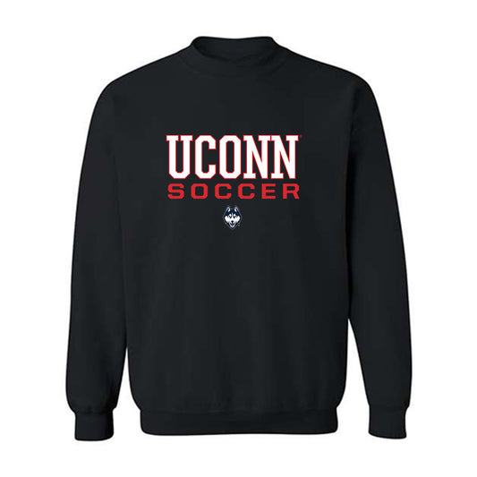 UConn - NCAA Men's Soccer : Adil Iggoute - Crewneck Sweatshirt Classic Shersey