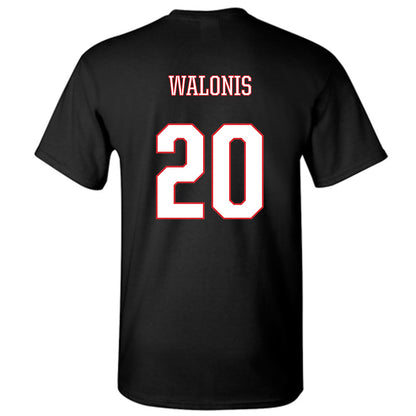 UConn - NCAA Women's Soccer : Brooke Walonis - Black Classic Shersey Short Sleeve T-Shirt