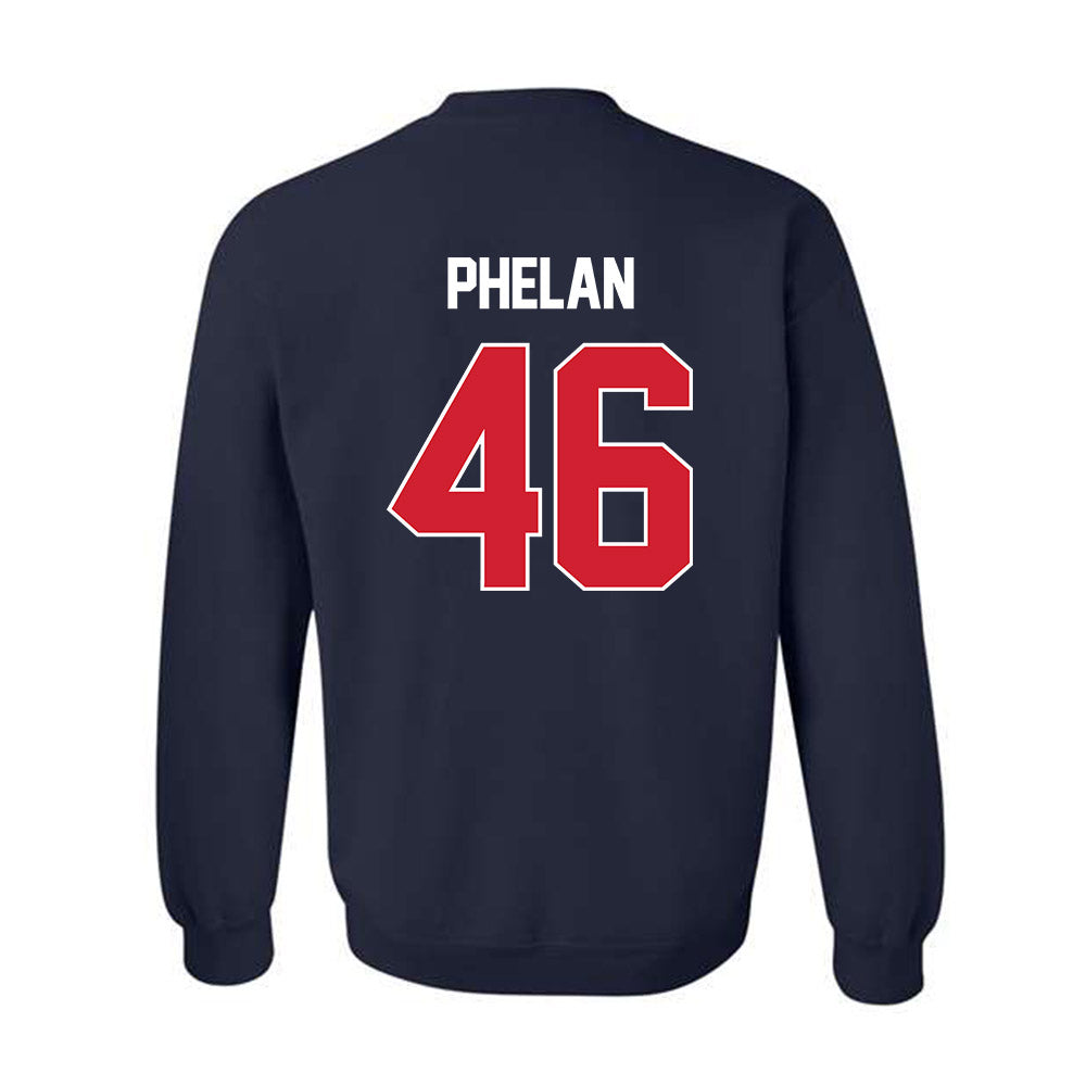 Gonzaga - NCAA Baseball : Jace Phelan - Crewneck Sweatshirt Classic Shersey