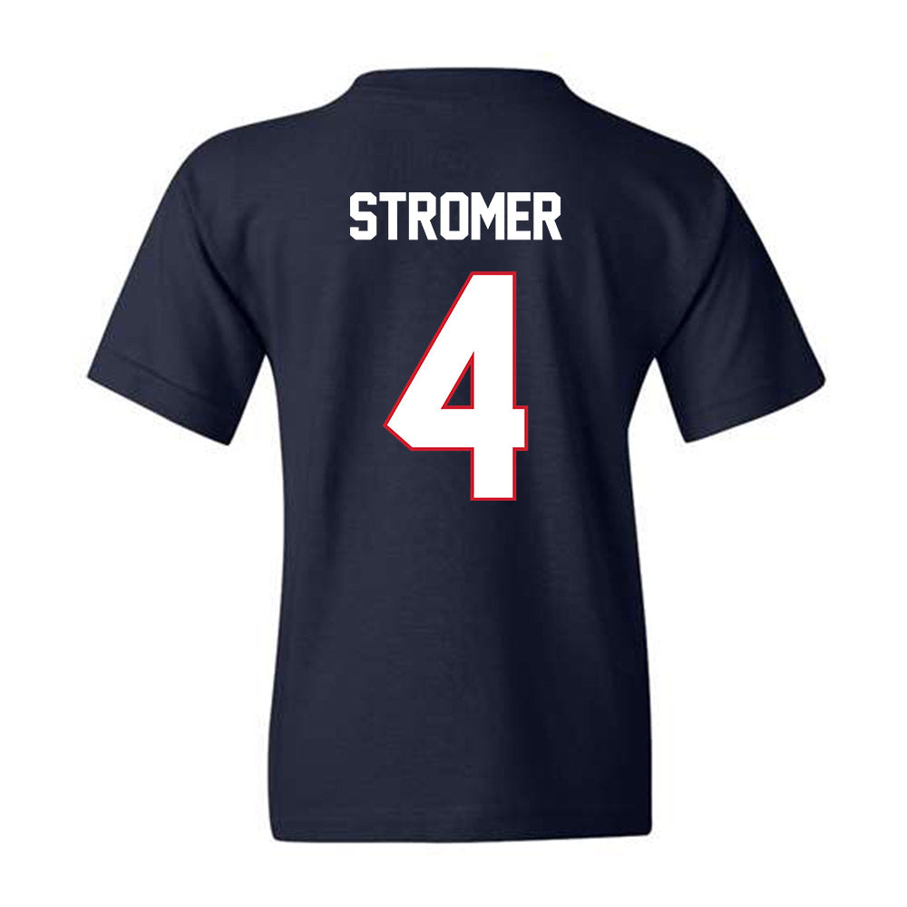 Gonzaga - NCAA Men's Basketball : Dusty Stromer - Youth T-Shirt Classic Shersey